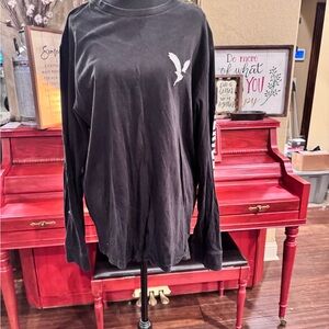 Hollister Black Long Sleeve Tee